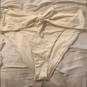 Onia Riviera Eyelet Bikini Bottom